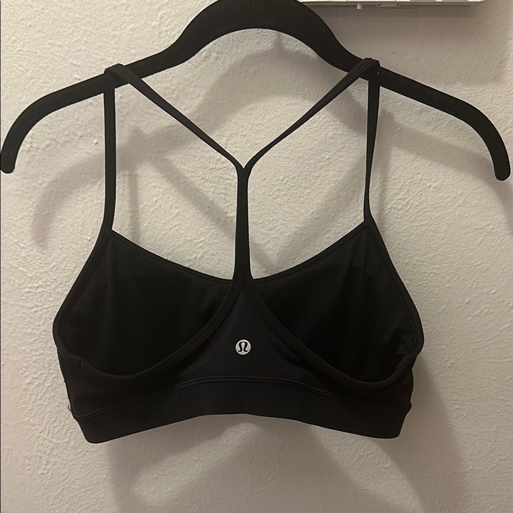 lululemon athletica Black Strappy Sports Bra